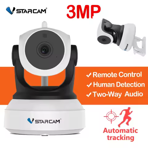 VStarcam C24S HD 2MP 3MP Wifi IP Camera Eye4 Web Cam PTZ 1080P CCTV Camera Wi fi SD card Ipcam Pet W