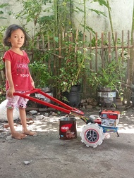 miniatur mainan anak  traktor mini traktor bajak sawah