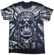 เสื้อยืดงาน LIQUID BLUE indian skull OVP ลิขสิทธิ์แท้