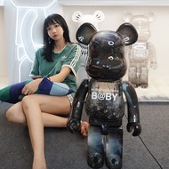 HY&amp; bearbrick400%Violent Bear Van Gogh Bearbrick Hand-Made Living Room Decoration Fashion Doll Birthday Gift NLMQ