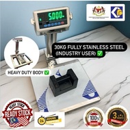60kg Platform Stainless Steel / EWM/  Timbang Digital Heavy duty