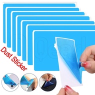 1/10Pcs Universal Phone Screen Static Electricity Dust Removal Film / Wet Dry Wipe Paper Dust Absorber Sticker / Tablet Laptop Lens Cleaning Tool / Camera Anti-dust Adhesive