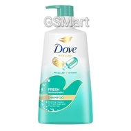 Dove Hair Intense Repair 680ml / Hair Fall Rescue /  Volume Nourishment  Shampoo 60ml / 650ml