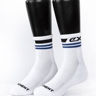 eXPONENT Refresh EOT除臭隱形氣墊短襪 - 白色+深藍色