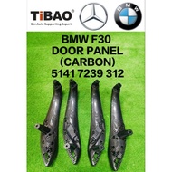 (TiBAO) BMW F30 DOOR HANDLE PANEL COVER(CARBON) 1SET 4PC