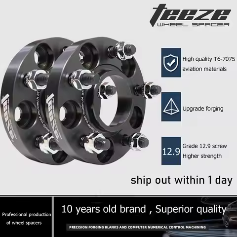TEEZE 2pieces PCD 5x114.3 CB 66.1mm Hubcentric Wheel Spacers For Nissan Infiniti G35 G37 Q50 Q60 Q70