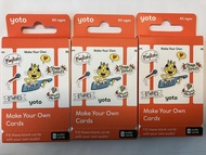 現貨 Yoto MYO 白卡 音源 MYO 資源 mp3 m4a 卡面貼紙 卡貼 Harry Potter Star Wars Duplo KPop Demon Hunter Oxford Readi
