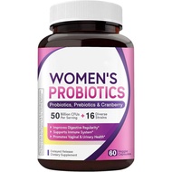 女士益生菌胶囊Women’s Probiotic 益生元蔓越莓胶囊
