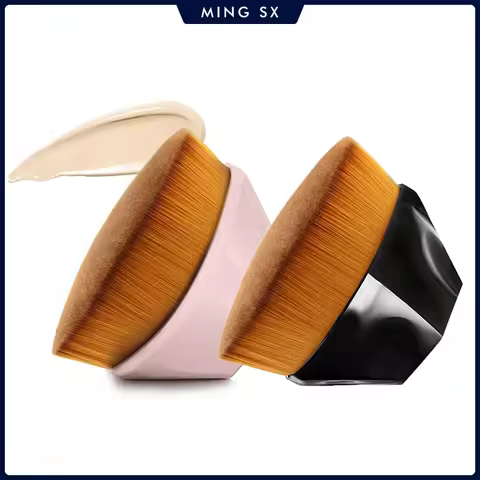 Liquid Foundation BB Cream Makeup Brush Amazing Trackless Soft High Density Fiber Hair Portable Beau