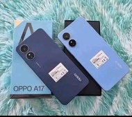 Handphone Oppo a17 Ram 4/64 second masih mulus garansi resmi ORI Indonesia