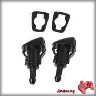 AMOONA 2Pcs Wearproof Car Windshield Wiper Nozzle Adapter for Verna ix35 ix25