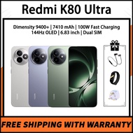 Xiaomi Redmi K80 Ultra Dimensity 9400+ 7410 mAh 100W Fast Charging 144Hz OLED 6.83 inch Dual SIM