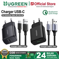 Souyoun - UGREEN Charger, Oppo, Mi, Vivo USB Type C Fast Charging 10w 15w - 18w