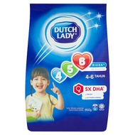 DUTCH LADY 456 Milk Powder Plain Chocolate Honey 850G