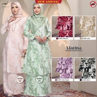 Baju Riau MINI KURUNG PAHANG MARINA Set Raya 2025 Baju Muslimah Kurung Pahang Exclusive
