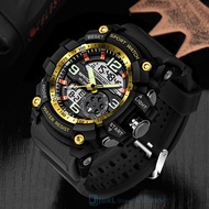 ◈sanda Original Men's Watches Military Ay Waterproof Sport Watch Fashion Casual Jam Tangan lelaki♩