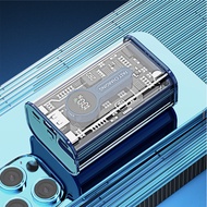 Sạc Dự Phòng 20000mah Sạc Nhanh Trong Suốt 100w Sạc Ra Được 20w