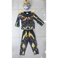 Transformers Bumblebee Costume w/ Mask for Kids (ages 1-10)