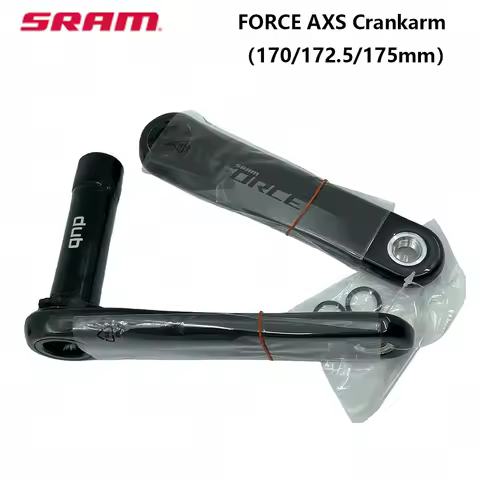 SRAM Force AXS Crankarm Assembly 8-Bolt Direct Mount DUB Gloss Carbon-Aluminium 170/172.5/175mm Road