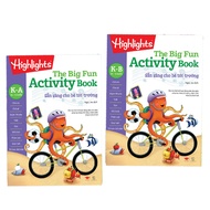 Big Fun Activity Books Kindergarten Ready for children going to school - Asia Books (4 - 6 years old
