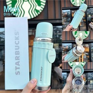 Starbucks Cup 480ml Thermos Cup with Lid Mint Green Peach Pink Stainless steel Thermos Cup Starbucks Tumbler