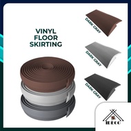 iDECO PVC Vinyl Floor Skirting, Floor Closing Strips, Floor Shut Strips, Side Bar Side Skirting (Meter)