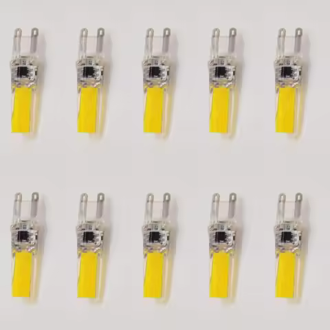 10X uper Bright G9 LED Light Bulb 9W 220V 230V Lamp Constant Power Light LED Lighting G 9 COB Bulbs