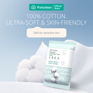 Purcotton 100% Cotton Disposable Cotton Bath Towel Mini 100X60cm x 6pcs