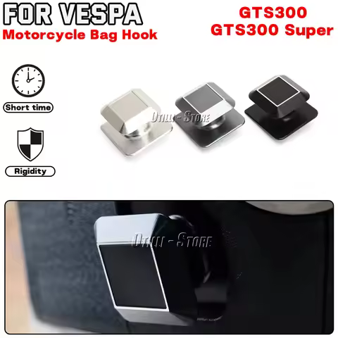 For VESPA GTS300 / GTS300 SUPER 2023 Motorcycle accessories Bag Hook Load-Bearing Helmet Hanger Lugg