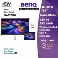 BenQ MA320UG | 32" 4K 120Hz Nano Gloss Monitor | Made for Mac | 96W USB-C | HDMI | Thunderbolt 4