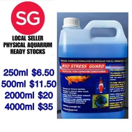 Bio Stress Guard Anti Chlorine Fish Care 2L & 4L (2L for 16000L of water)Removes Chlorine and Chlora