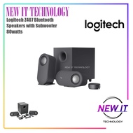 Logitech Z407 BLUETOOTH COMPUTER SPEAKERS 80 WATTS WITH SUBWOOFER AND WIRELESS CONTROL AUX 3.5 mm (9