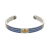 Gucci adidas聯名手鐲，925純銀，藍色，貨號0592，成色極佳 [二手] GUCCI 男士