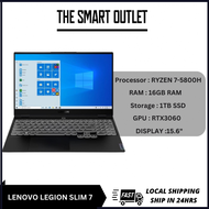 Lenovo Legion Slim 7 Gen 6 RYZEN 7-5800H 16GB 1TB SSD RTX3060 Gaming Laptop