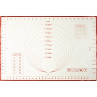【Premier】測量矽膠烤墊(紅白60cm)  |  料理烤墊 烘焙墊
