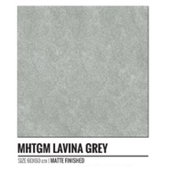 IKEMA GRANIT 60X60 GRADE A KUALITAS 1 LAVINA GREY MATT/METER