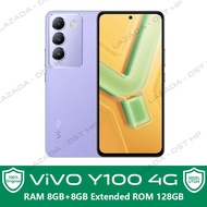 Hp Vivo Murah Asli Vivo Y100 5G 8+256GB RAM 8GB ROM 256GB 80W FlashCharge Terbaru 2024 Garansi Resmi