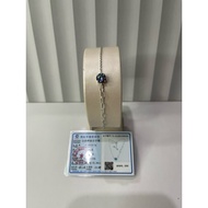 Mossante Aurora 1ct Diamond Drawstring Bracelet + Certificate