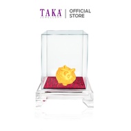 TAKA Jewellery 999 Pure Gold Piggy Bank