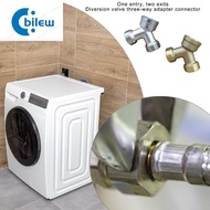 BIL Water Splitter For Dishwasher And Water Heater Install 3 Way Garden Hose Adapter