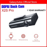 DDPai Dash Cam X2S Pro HD GPS Hidden Vehicle Drive Auto Video DVR Android Wifi Smart Connect Car Rec