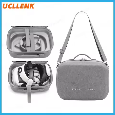VR Q3 Shoulder Bag Storage Bag Hard Shell Bag Travel Carrying Box For Meta Quest 3S/Quest 3 VR Acces