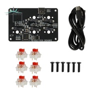 DIY 3D Printing Mini Keyboard Kit DIY RGB Mechanical Keyboard Button Customization for Win/MacOs DIY