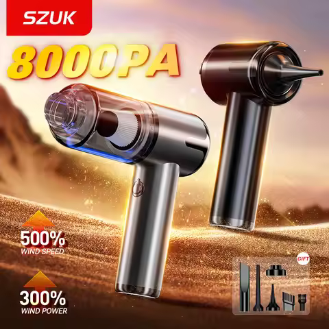 SZUK Car Vacuum Cleaner 8000PA Wireless Portable Vacuum Cleaner Mini Air Blower Home Vacuum Cleaner 