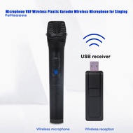 FM_Microphone VHF Wireless Plastic Karaoke Wireless Microphone for Singing