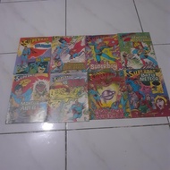 Superman Comic 8 glasses