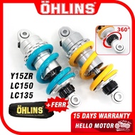 OHLINS Monoshock Y15ZR Y125Z LC135 Absorber Shock 203mm 205mm 208mm 210mm Adjustable High Quality Ma