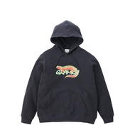 Street Wear All-Match GRAMIC Loose Casual Cartoon logo Printed Large Size Hooded Sweatshirt 6344