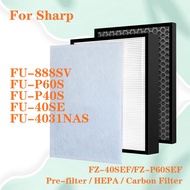 For Sharp air purifier FU-888SV FU-40SE FU-P60S FU-P40S FU-4031NAS FZ-40SEF FZ-P60SEF FZ-P40SF Repla