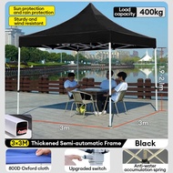 【Great discount】【WTHB】Khemah 10x10 Heavy Duty Full Set Khemah Niaga Night Market Canopy Payung Niaga